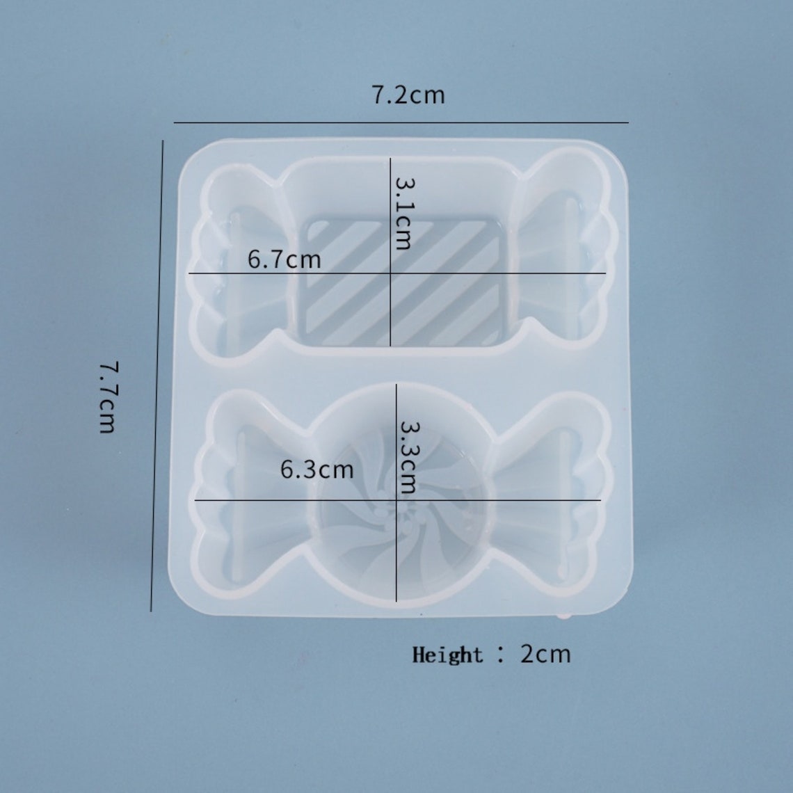 Candy Silicone Mold for Candy Chocolate Cheese Stick Baking Etsy