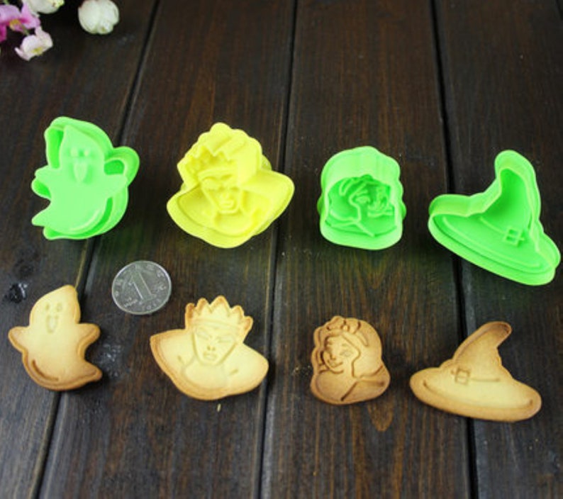 9 Styles Cookie Stamp and Cutter Cookie Molds Embosser Cutter Etsy