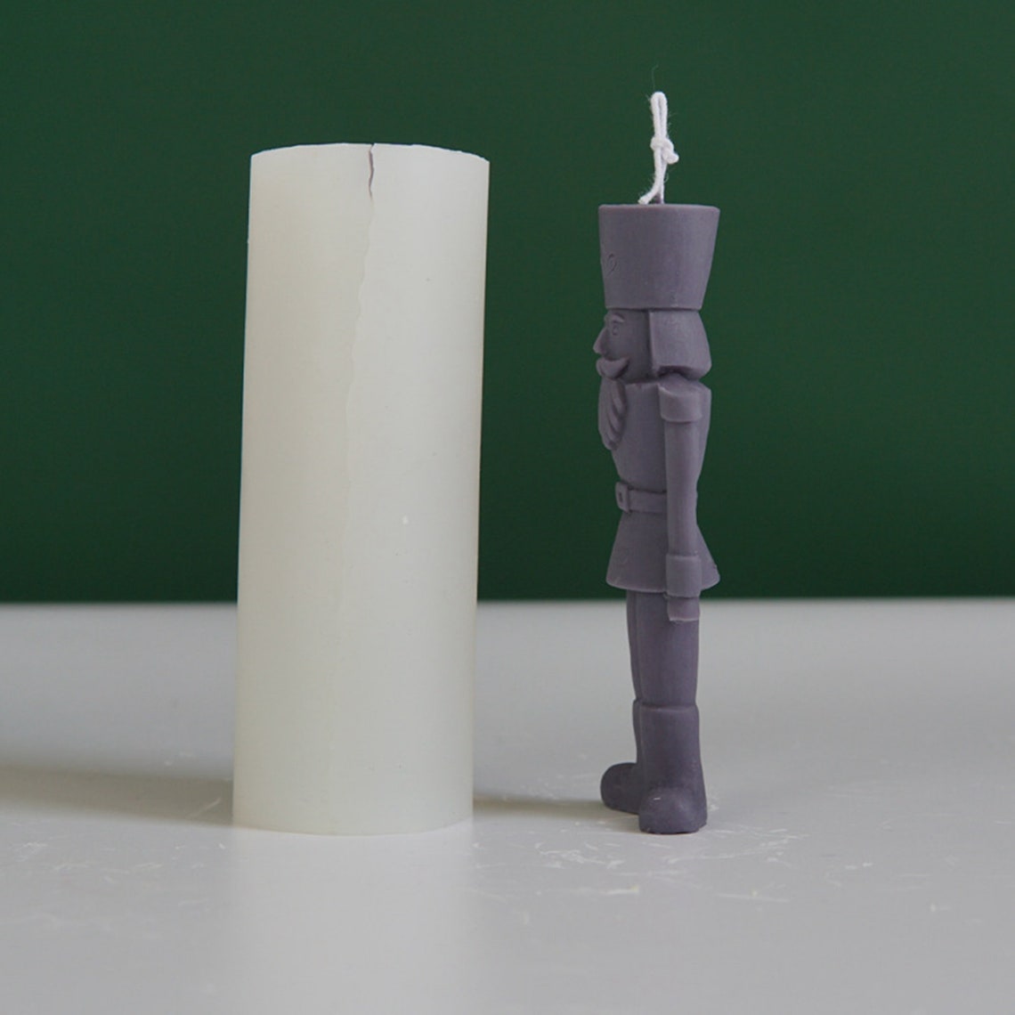 Silicone Nutcracker Mold for Handmade Scented Candles Resin Etsy Canada
