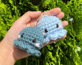 Crochet Octopus Keychain