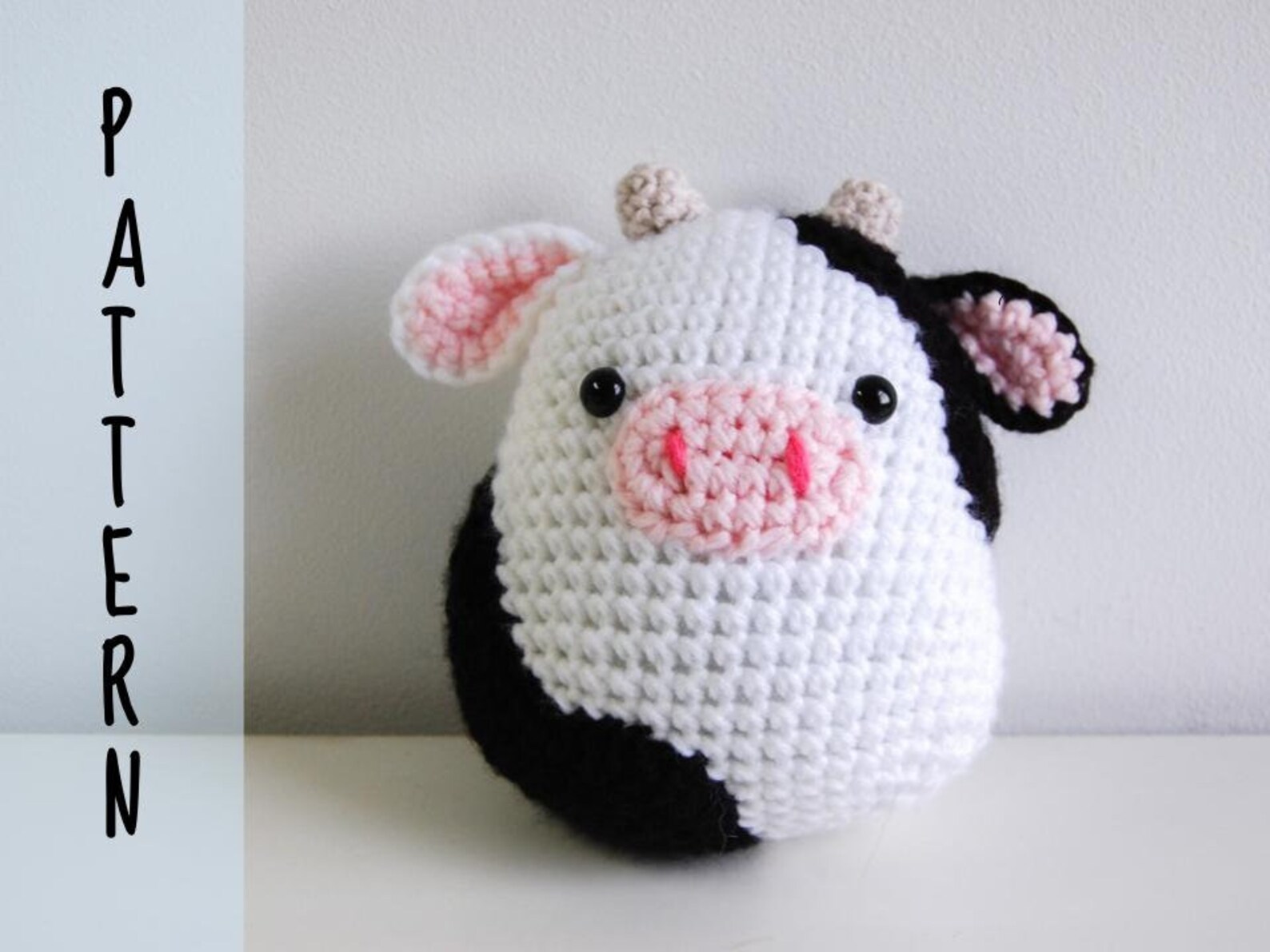 PATTERN Crochet Cow Squishmallow Pattern Etsy