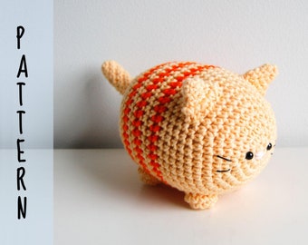 PATTERN: Crochet Chubby Cat Pattern
