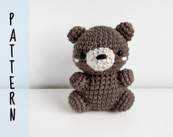 PATTERN: Crochet Bear Plushie Pattern
