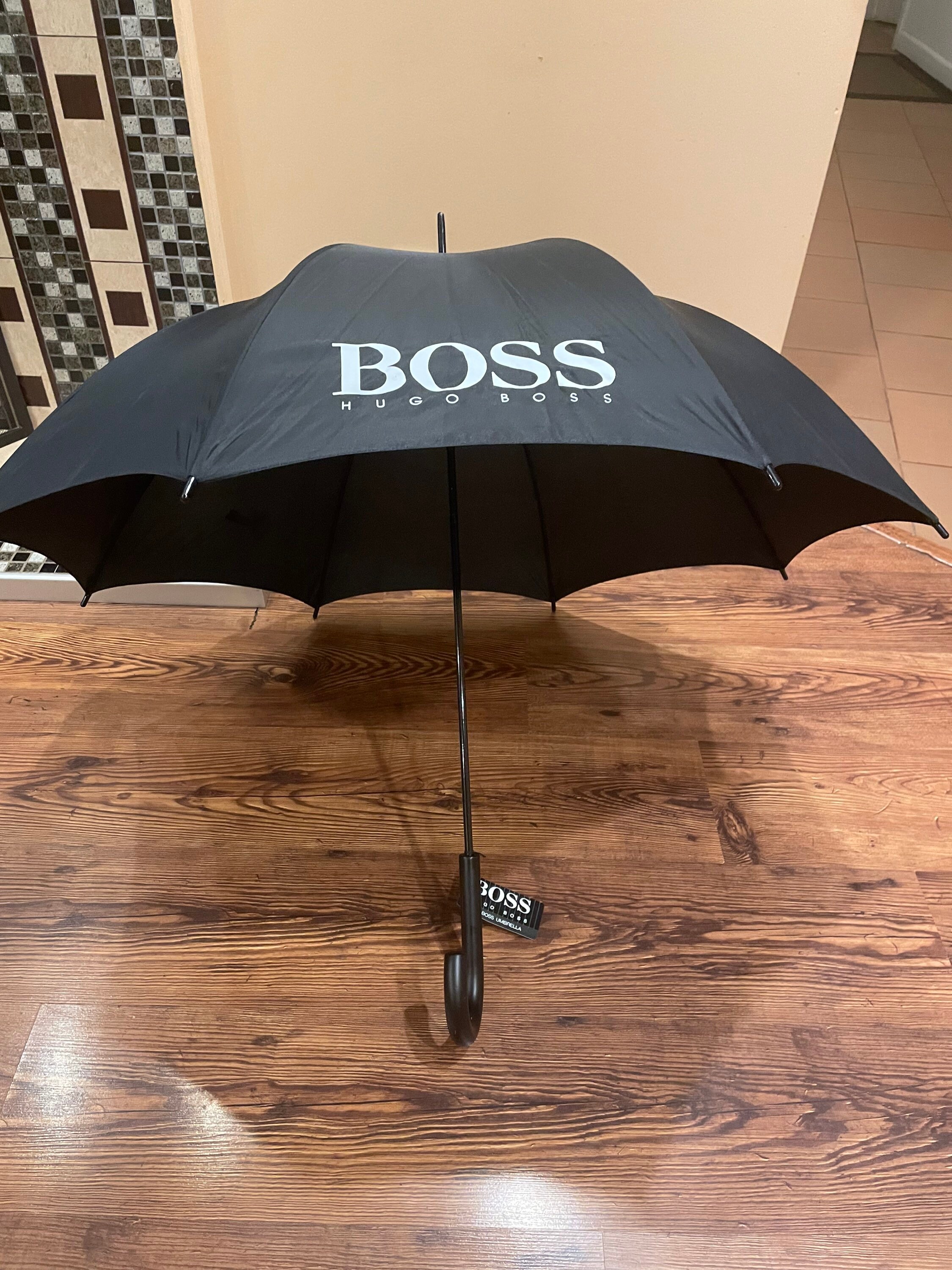 Paraguas negro vintage Hugo boss a os 80 Etsy M xico