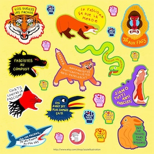 Stickers antiFa 2ème édition