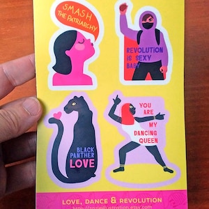Love, Dance & Revolution Stickers