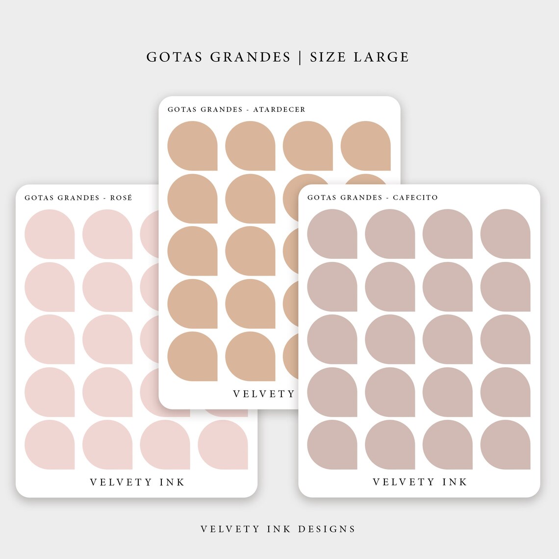 Drops Stickers Bundle Sticker Pack Transparent Stickers - Etsy