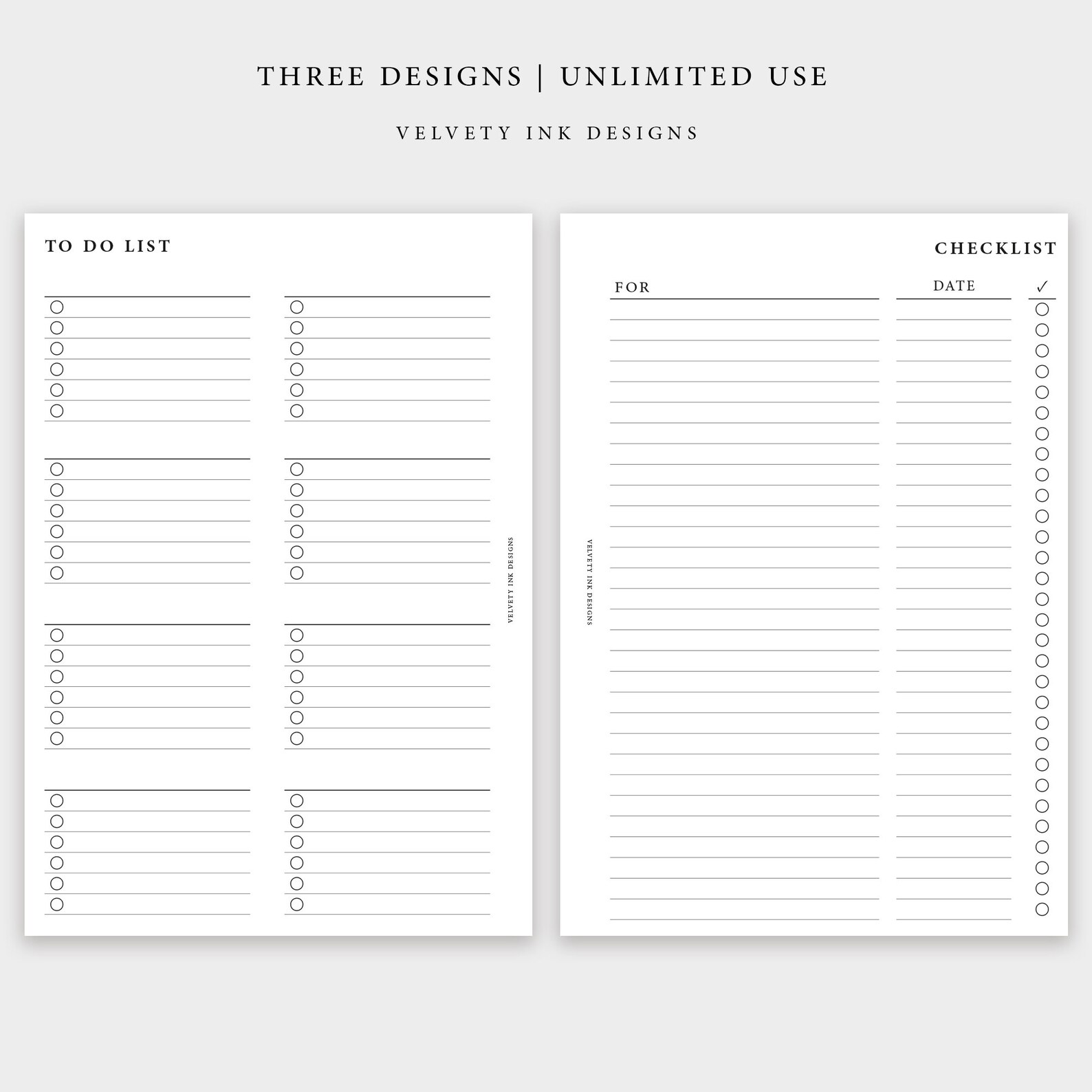 To Do Planner Checklist Checklist Planner A5 Printable - Etsy