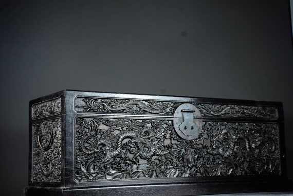 Chinese antique hand-carved exquisite and rare ro… - image 5