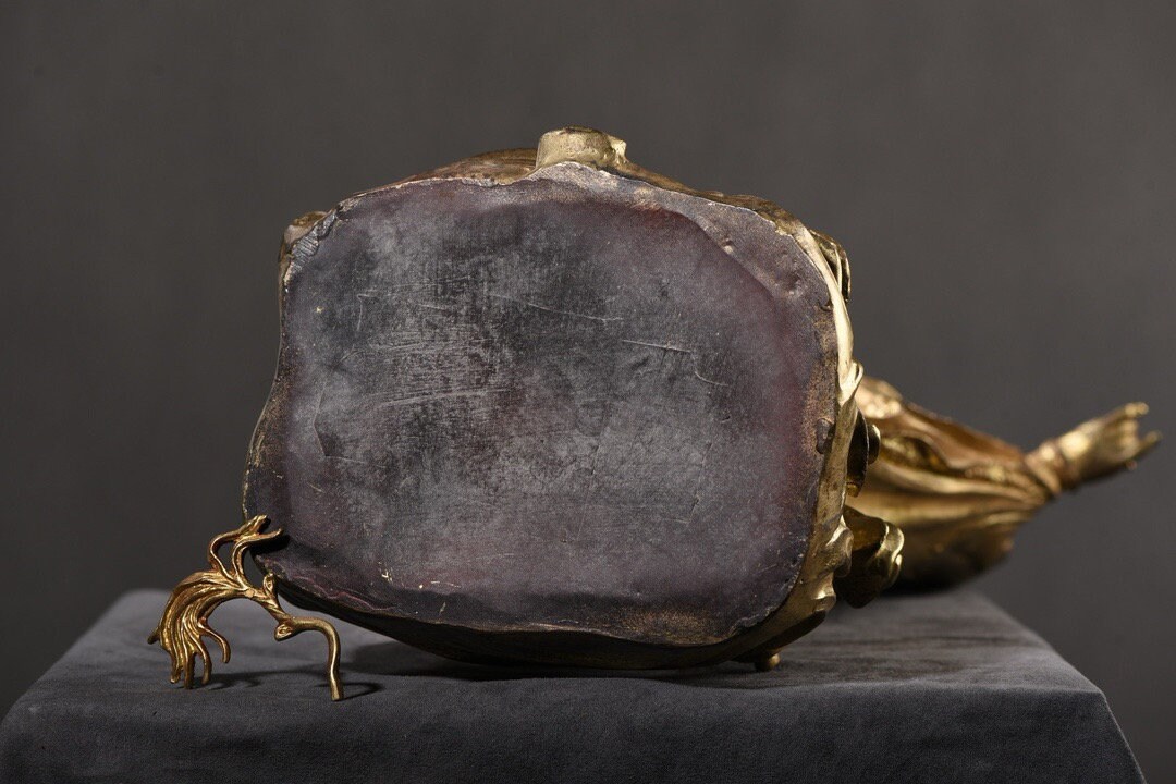 中国・観音菩薩像・仏像・仏教美術・骨董 中国 遼 契丹 鉄仏 観音菩薩