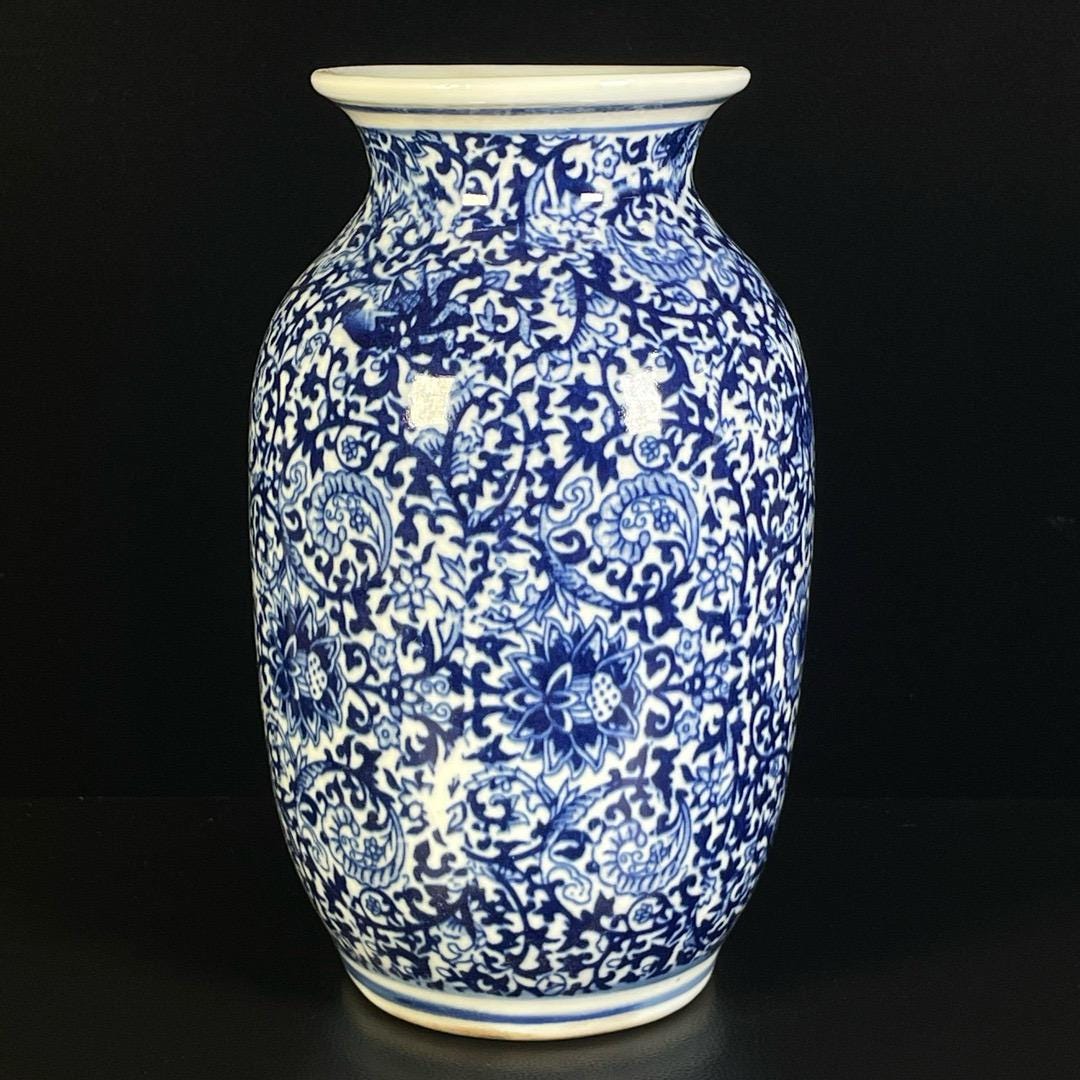 Blue floor vase - Etsy 日本