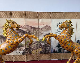 両面　王一博 肖戦 レジン　九宫格 玄関　置物 No1 スタジオ　0607 Handmade Zang Hai藏海 Xiao Zhan肖战 Figure Model Statue