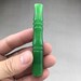 Natural jade pure hand-carved cigarette holder in ancient China，Unique and exquisite 