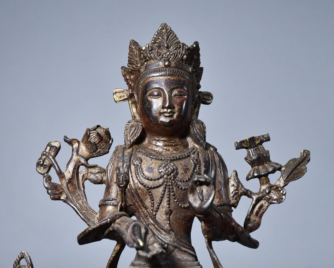 銅製　仏像 細かい彫刻 極上彫り 仏像 銅製 大日如来 銅像 坐像 – 念珊閣仏像