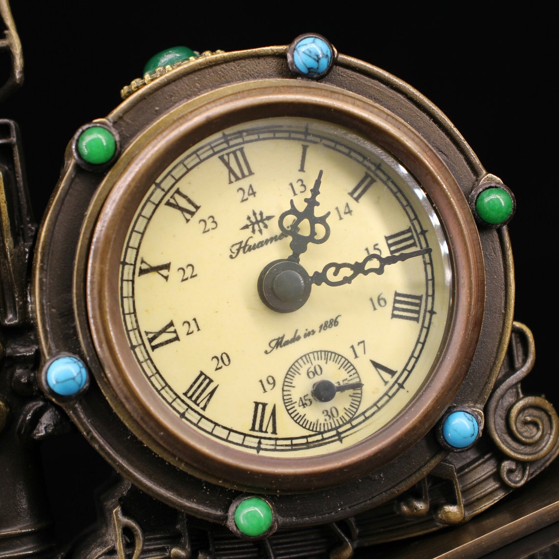 China's ancient pure copper mechanical clock statues pure Etsy