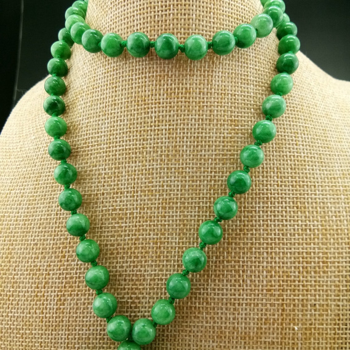 China's natural jade necklace is rare and exquisite | Etsy