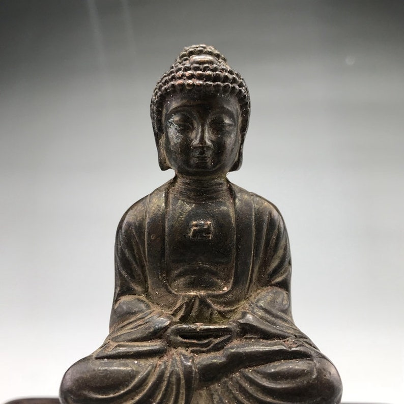 Pure Bronze Buddha Statues in Ancient China Are Beautifully Etsy