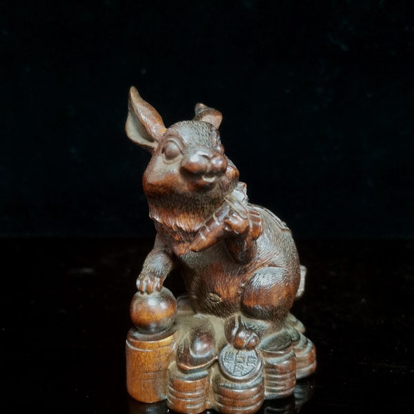 Rabbit Statues - Etsy