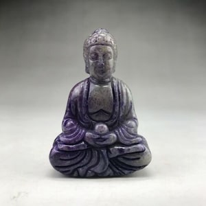 Hand Carved Jade Buddha Pendant