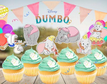 Bullyland Disney Dumbo Figur stehend Torte Cake Deko Sammelfigur Elefant Zirkus