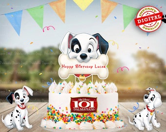 Dalmatiens Chiots Tetes Et Pattes Lot De 6 Comestibles Gateau Cupcake Decorations Decorations Figurines Decorations A Gateau Et Accessoires