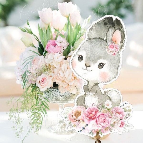 Woodland Animals Centerpieces, Woodland Girl Party Supplies, Woodland Baby Shower, Woodland Cutouts, Woodland 1st Birthday, Instant Download