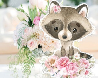 Woodland Animals Centerpieces, Woodland Girl Party Supplies, Woodland Baby Shower, Woodland Cutouts, Woodland 1st Birthday, Instant Download