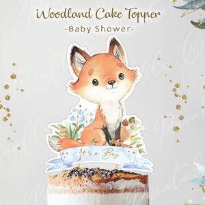 Woodland Cake Topper, Woodland Animals, Woodland Centerpieces, Woodland ...