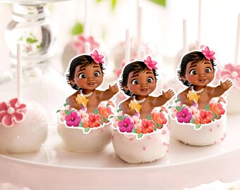 Moana Cupcake Topper Etsy Moana Cupcake Topper Etsy