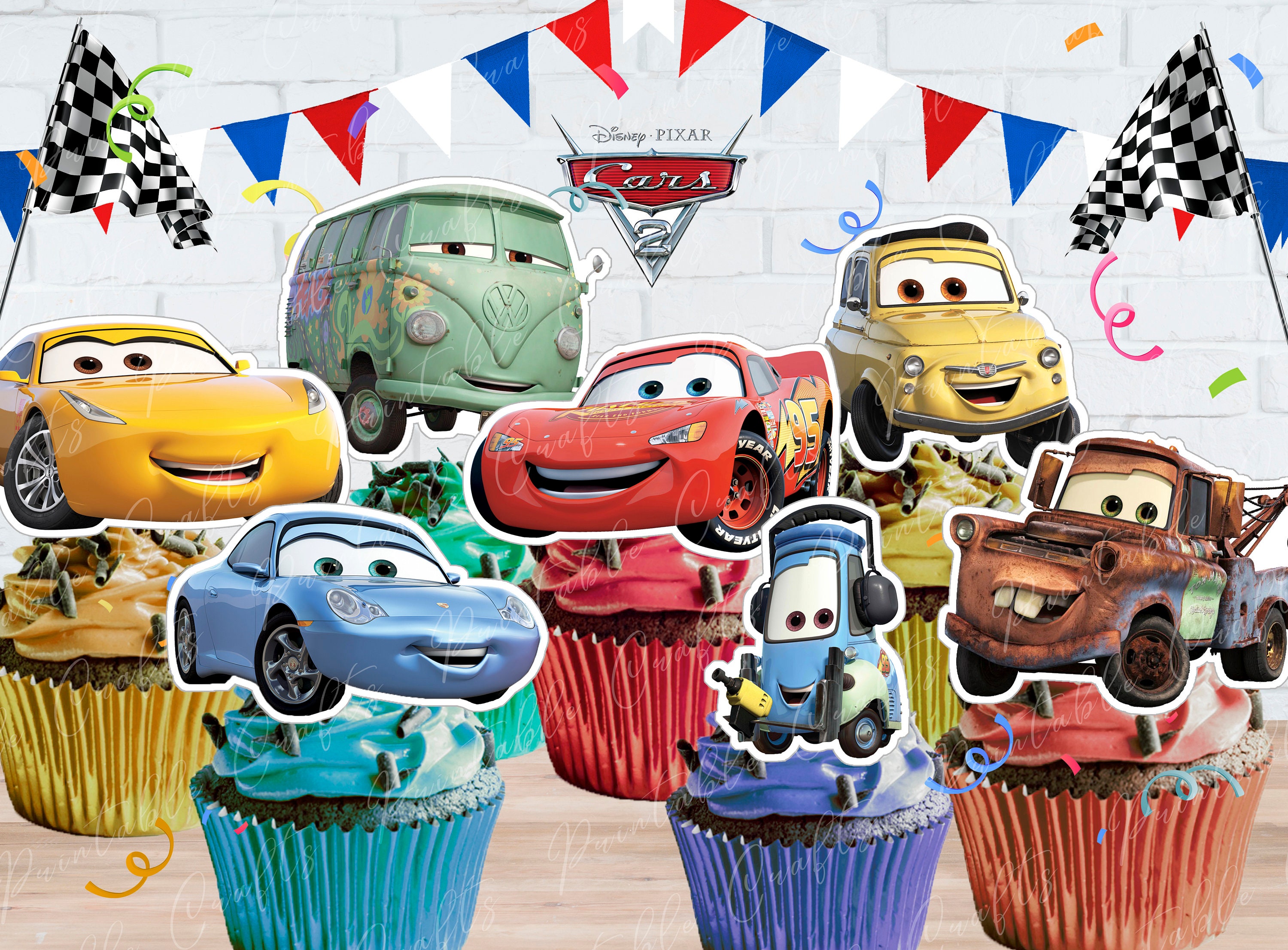 Mannabells cross stitch patterns cupcakes parade cross stitch pattern