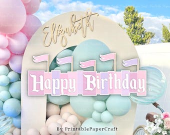 Printable Disneyland Cutout Decor, Sign Stand Up Prop, Babyland Party Decor, 1st Birthday, Princess Birthday Party, Birthday Girl, Digital