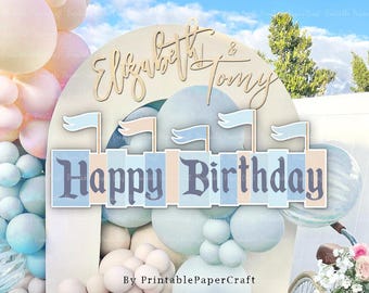 Printable Disneyland Cutout Decor, Sign Stand Up Prop, Babyland Party Decor, 1st Birthday, Princess Birthday Party, Birthday Girl, Digital