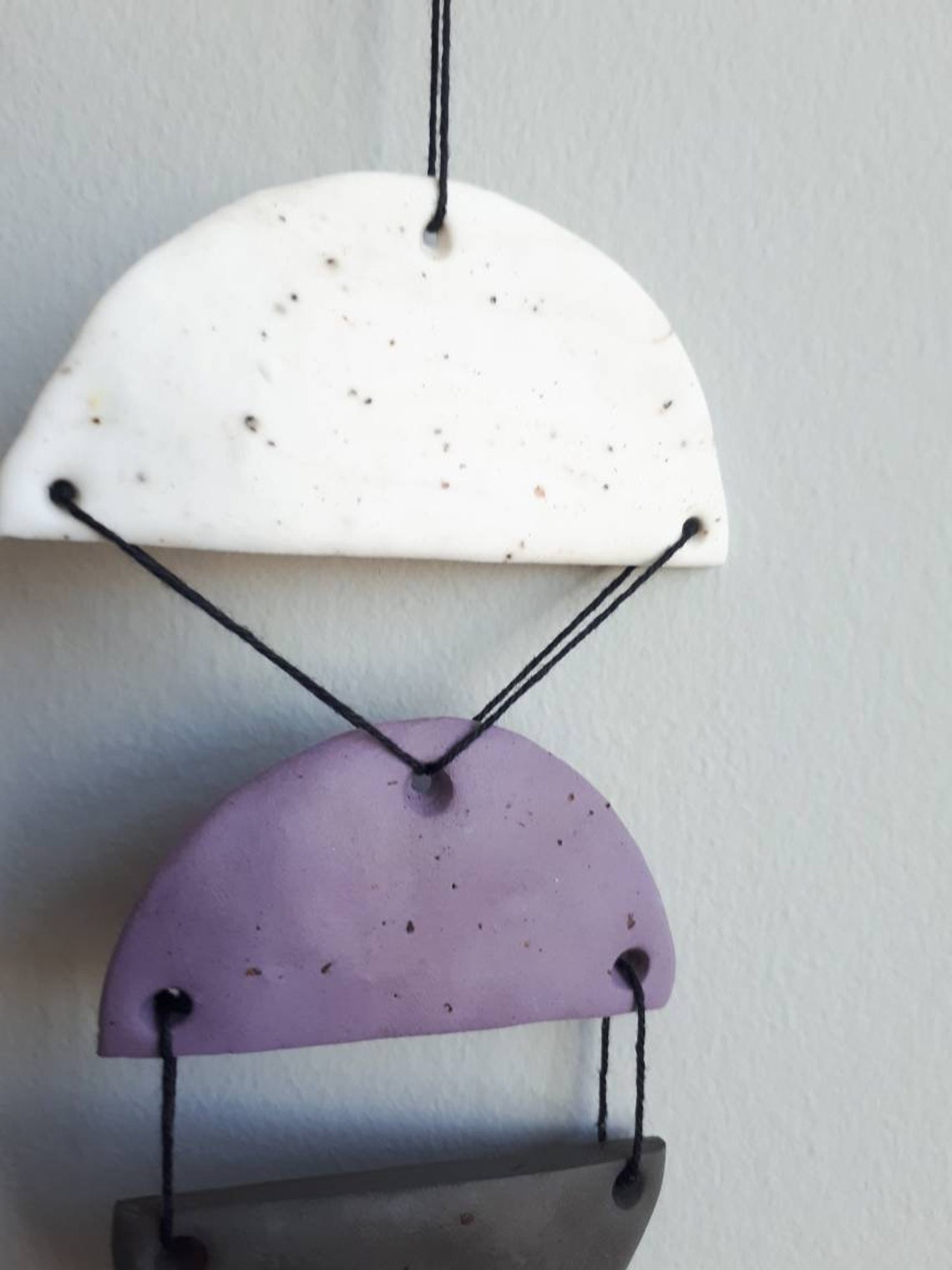 Clay Home Decor Clay Wall Art Wall Hanging Boho Decor New Etsy