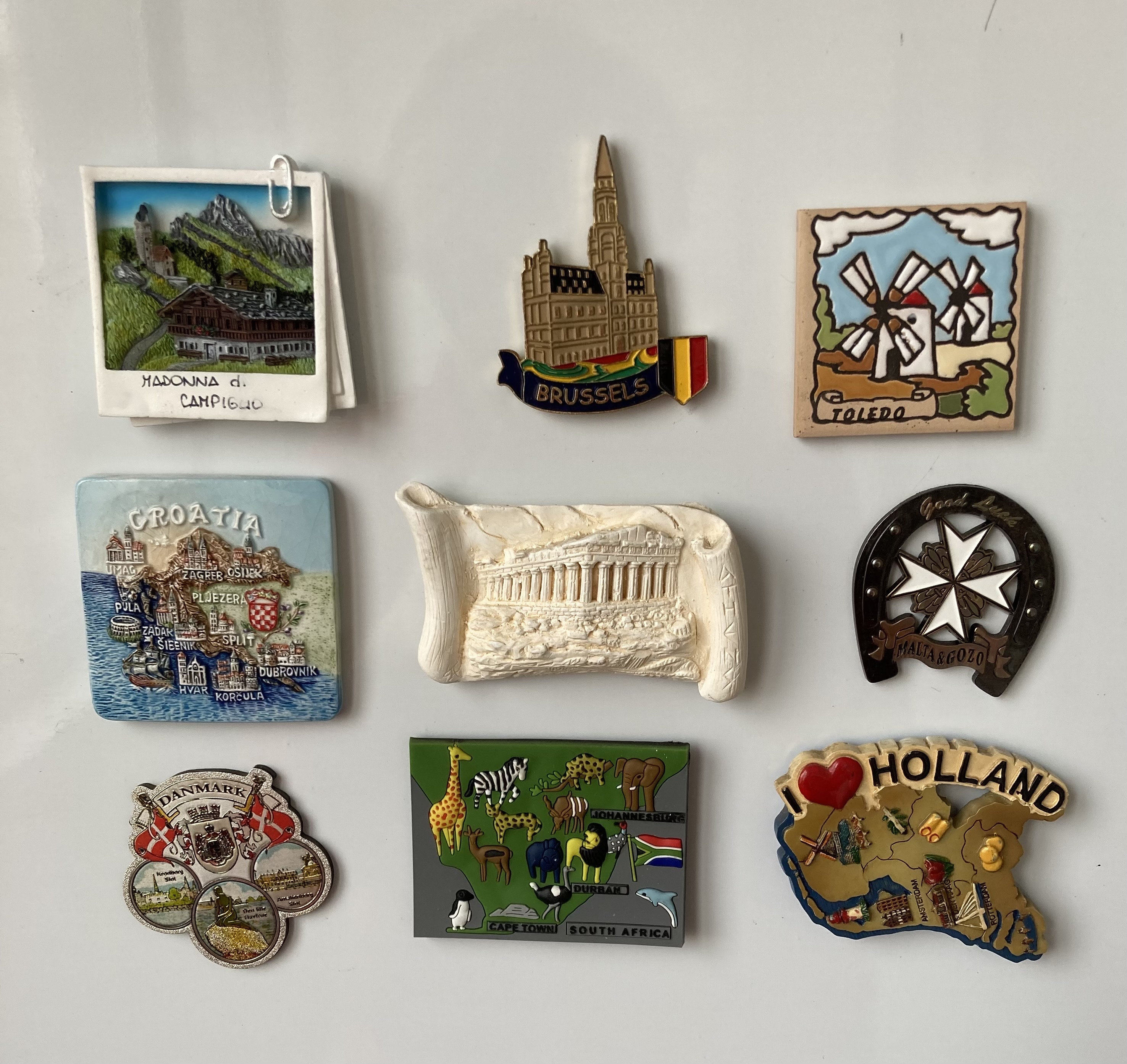 Fridge Travel Cities Fridge Collection European