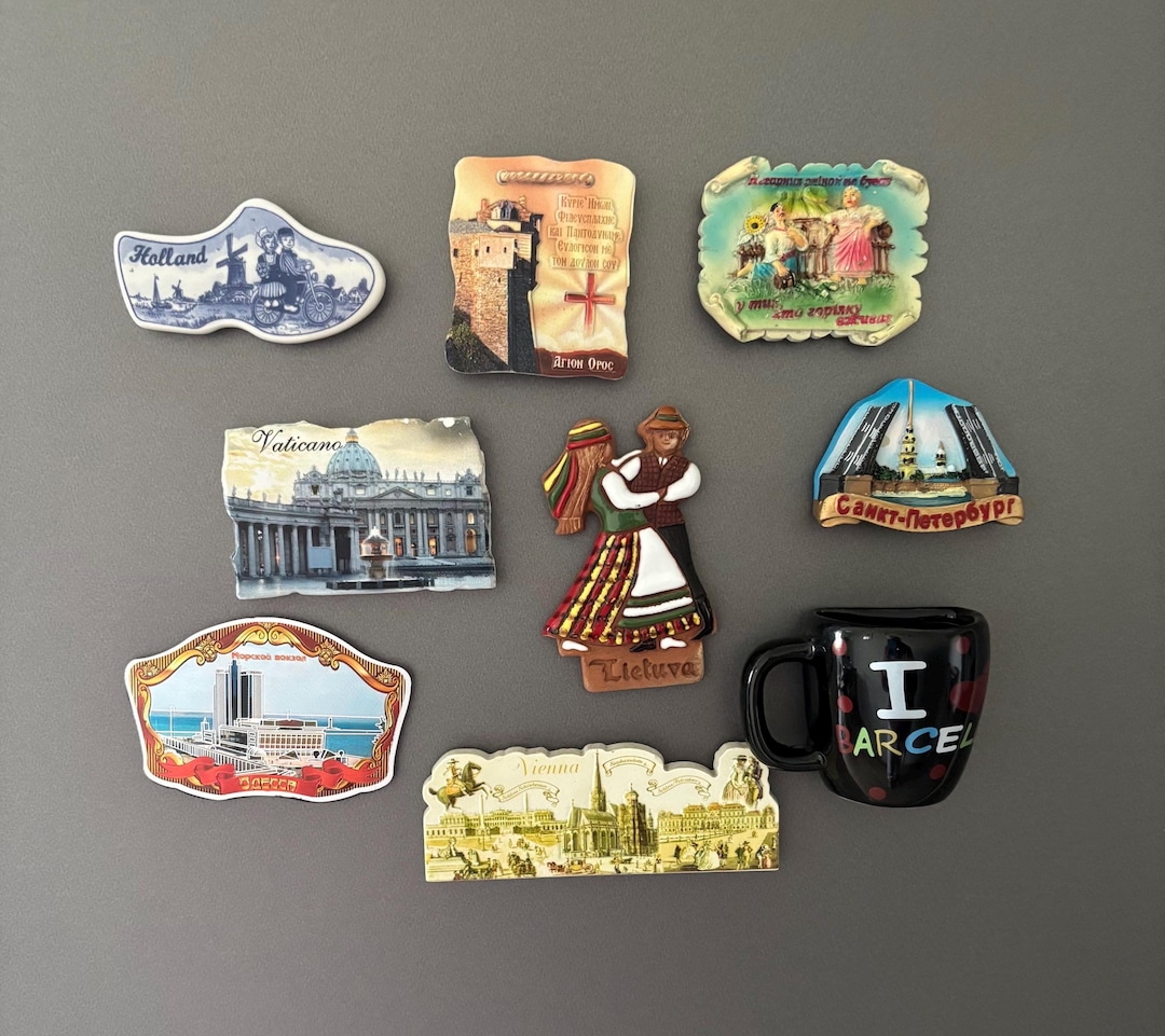 Travel Fridge Magnet Collection-souvenir Fridge Magnets Set-travel ...
