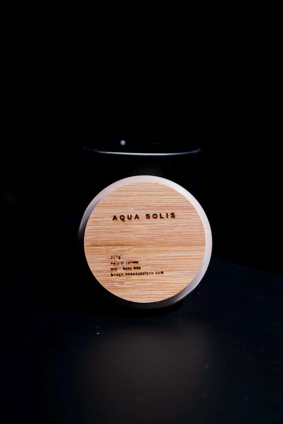Aqua Solis Soy/Bee's Wax Candle