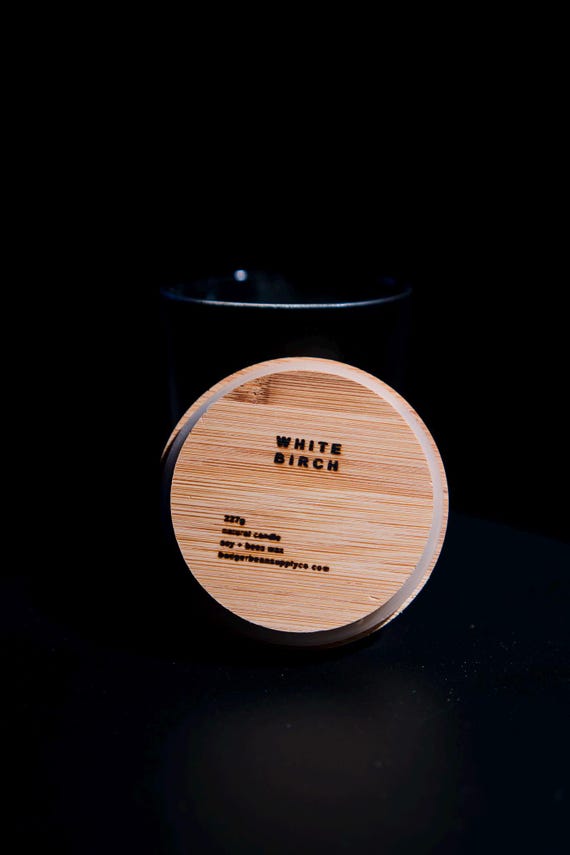 White Birch Soy/Bee's Wax Candle