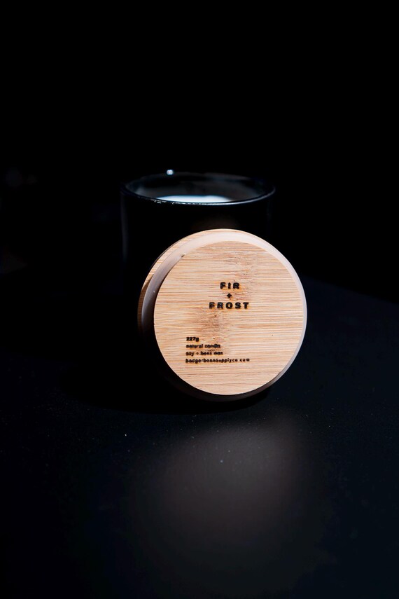 Fir + Frost Soy/Bee's Wax Candle
