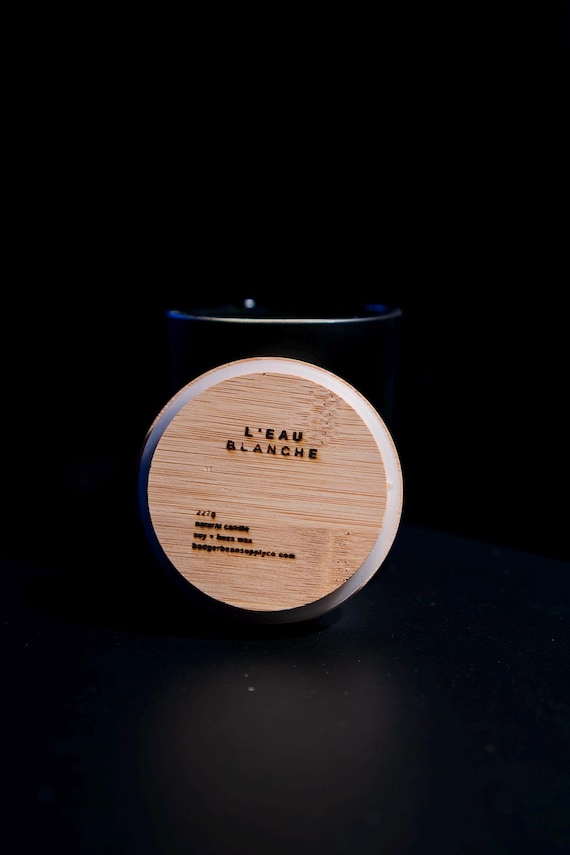 L'eau Blanche Soy/Bee's Wax Candle