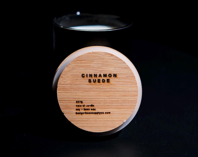 Cinnamon Suede Soy/Bee's Wax Candle