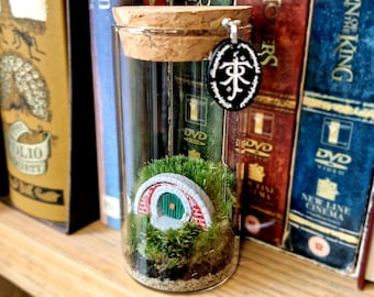 Hobbit Hole Terrarium Bottle, Lord Of The Rings Indoor Plant Gift Ideas