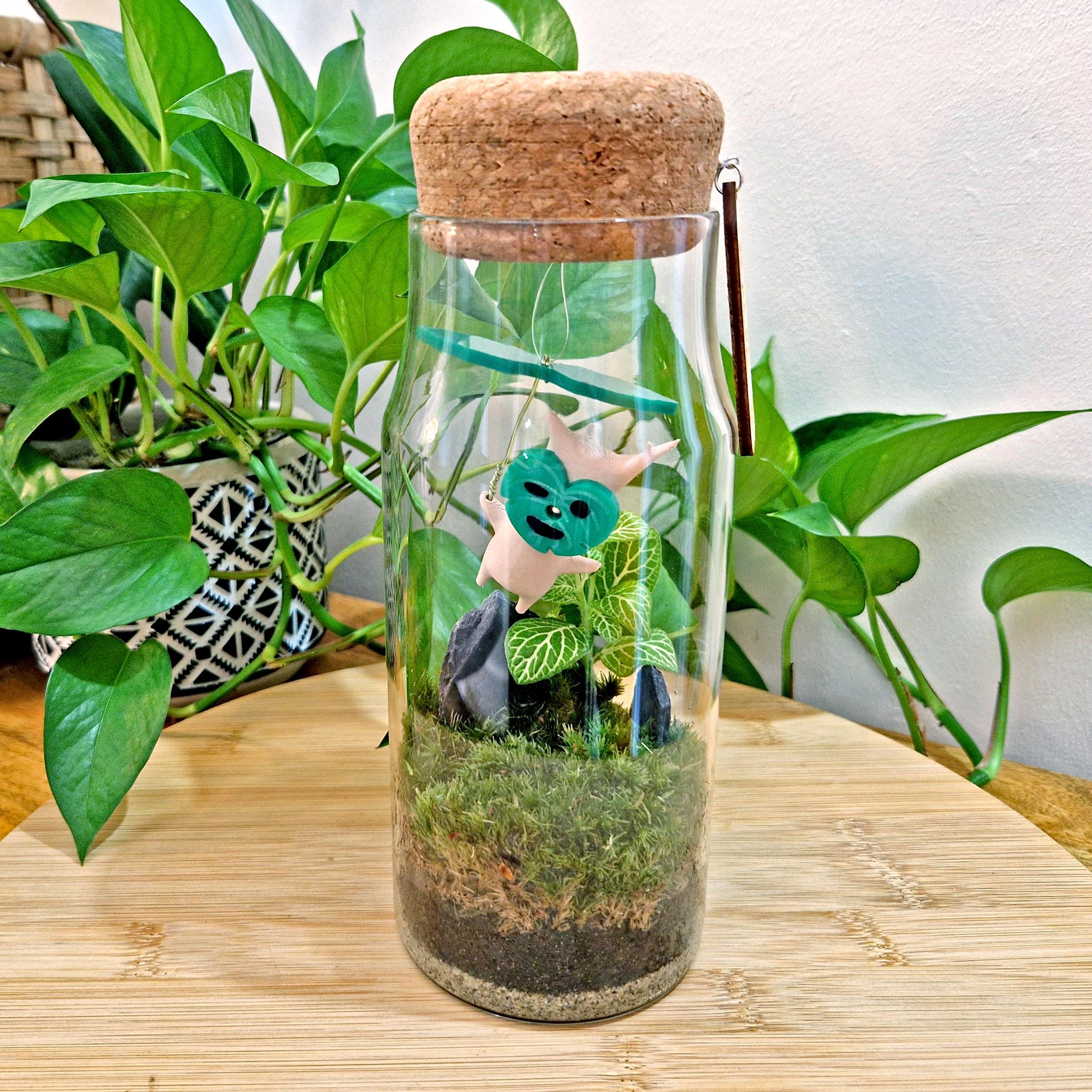 Large Korok Terrarium Bottle, Legend of Zelda - Etsy