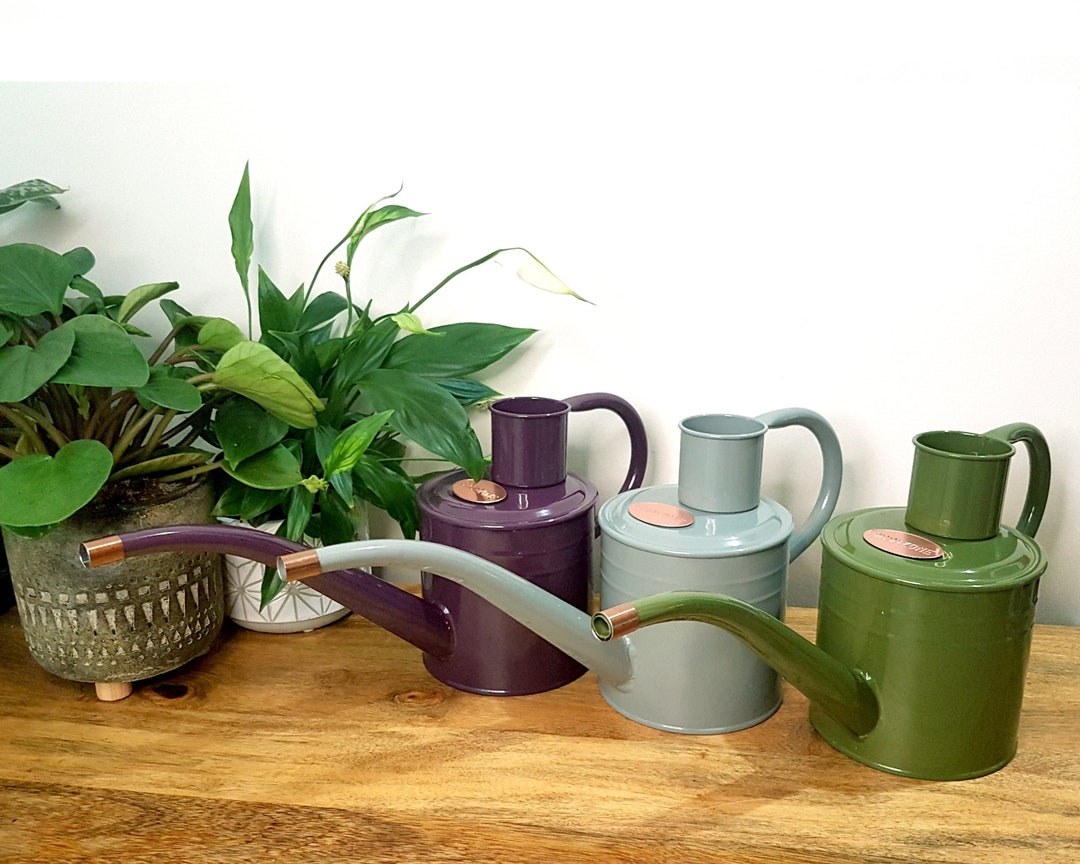 Metal Watering Can House Plant Tools, TRADITIONAL Decor Indoor Outdoor