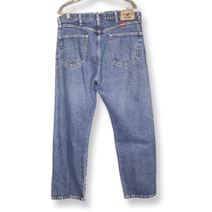 Herren Wrangler Faded Regular Fit Denim Jeans Gr. 36 Bild 3
