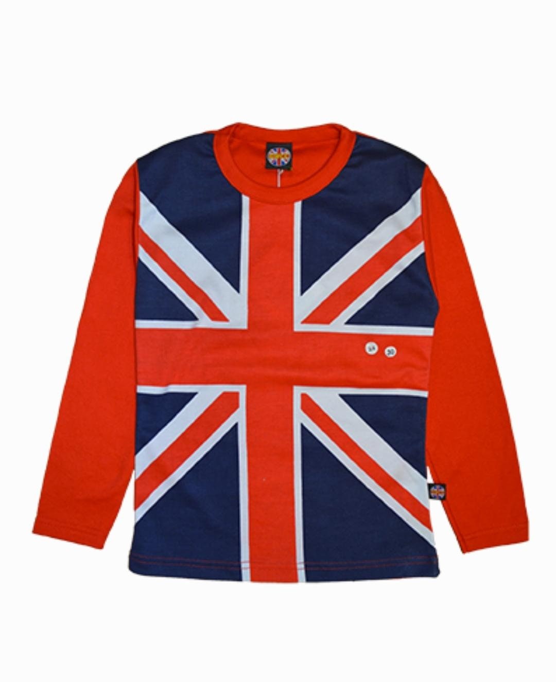 Union Jack Top Girls - Etsy