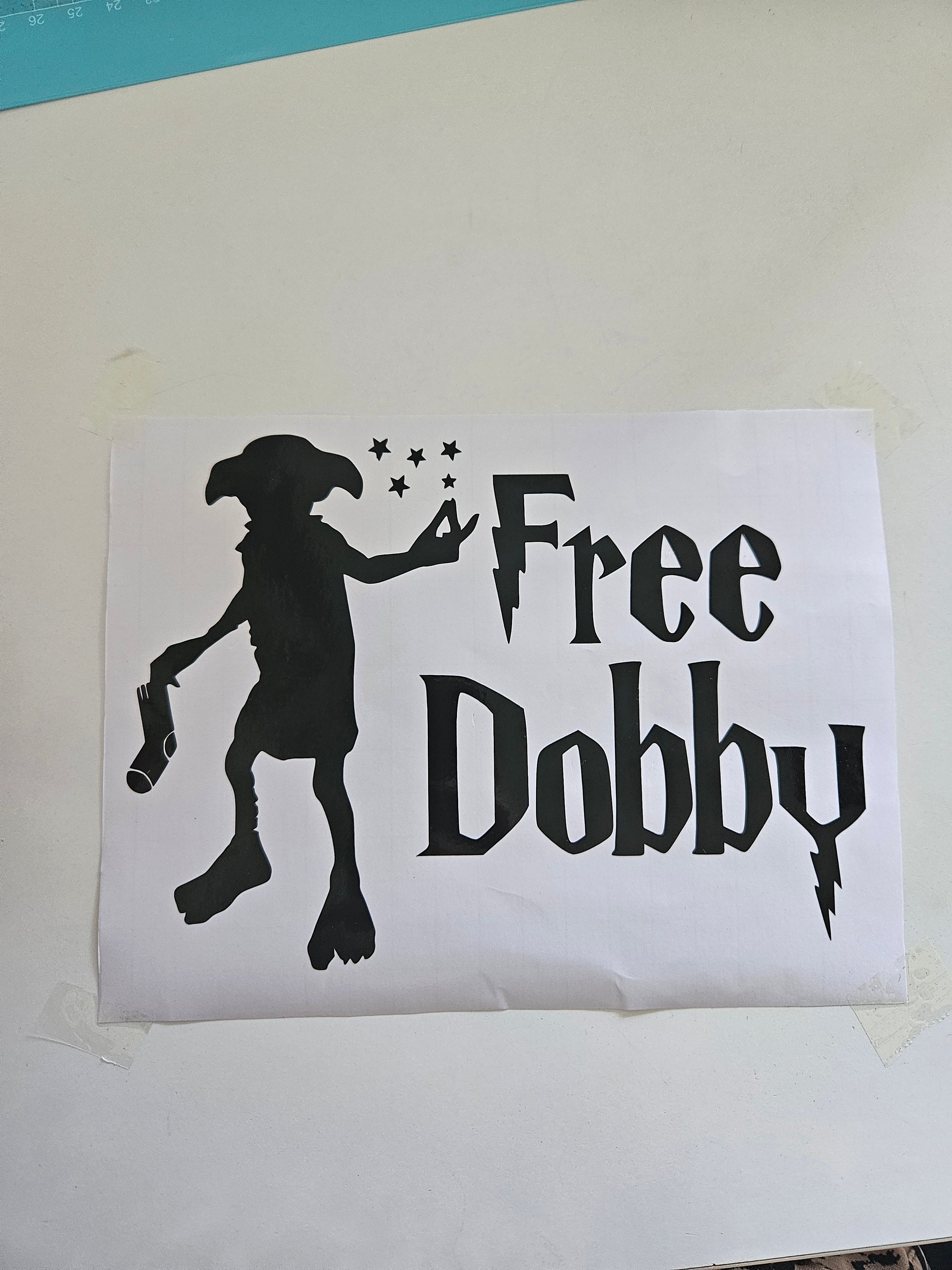 Harry Potter Dobby Vinyl Sticker(s) - Etsy UK