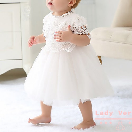 Baby Christening Gown Baby Girl Baptism Dress Newborn Etsy