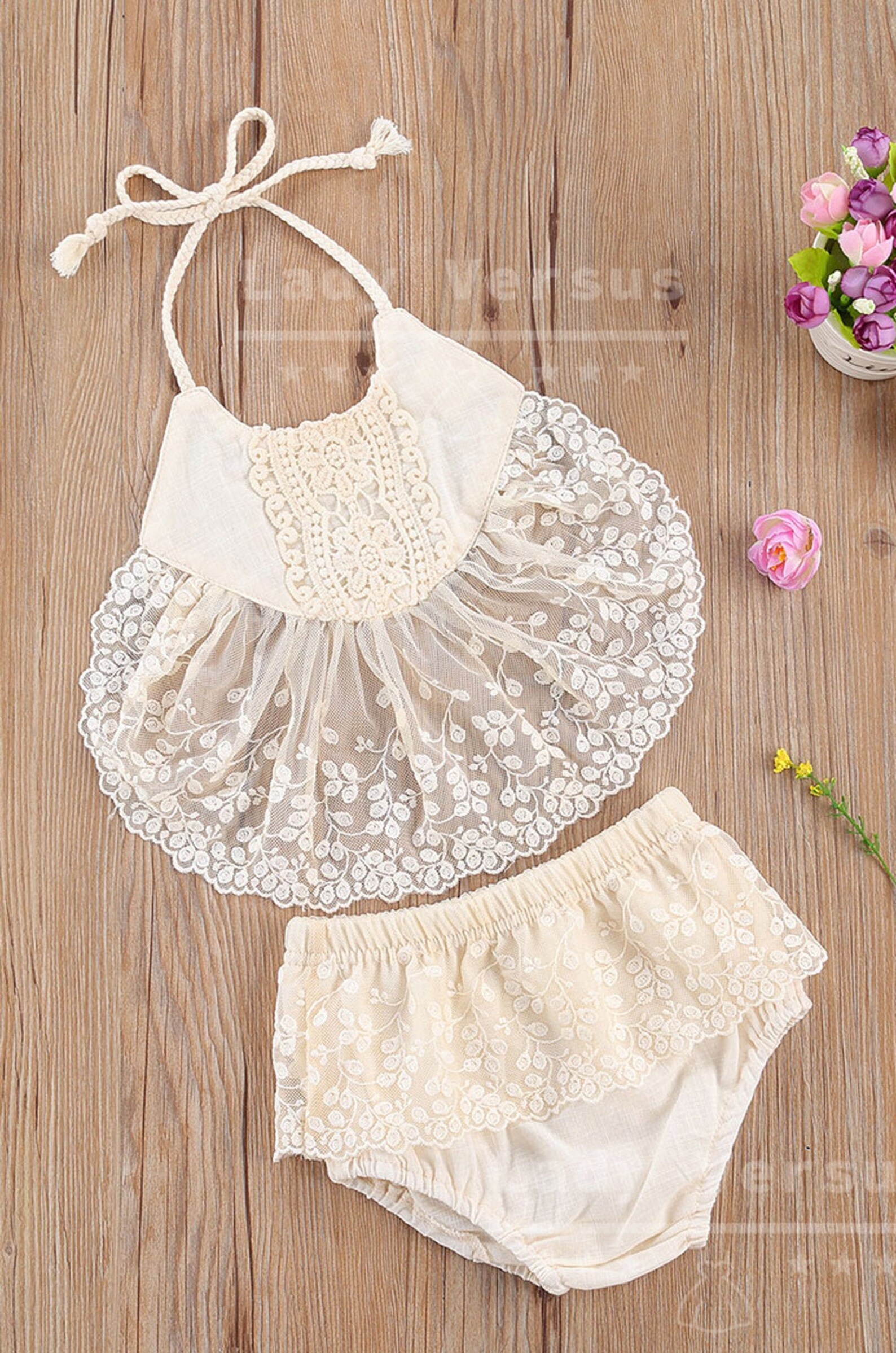 Baby Girl Romper Vintage Baby Romper Baby Girl Lace Romper Etsy