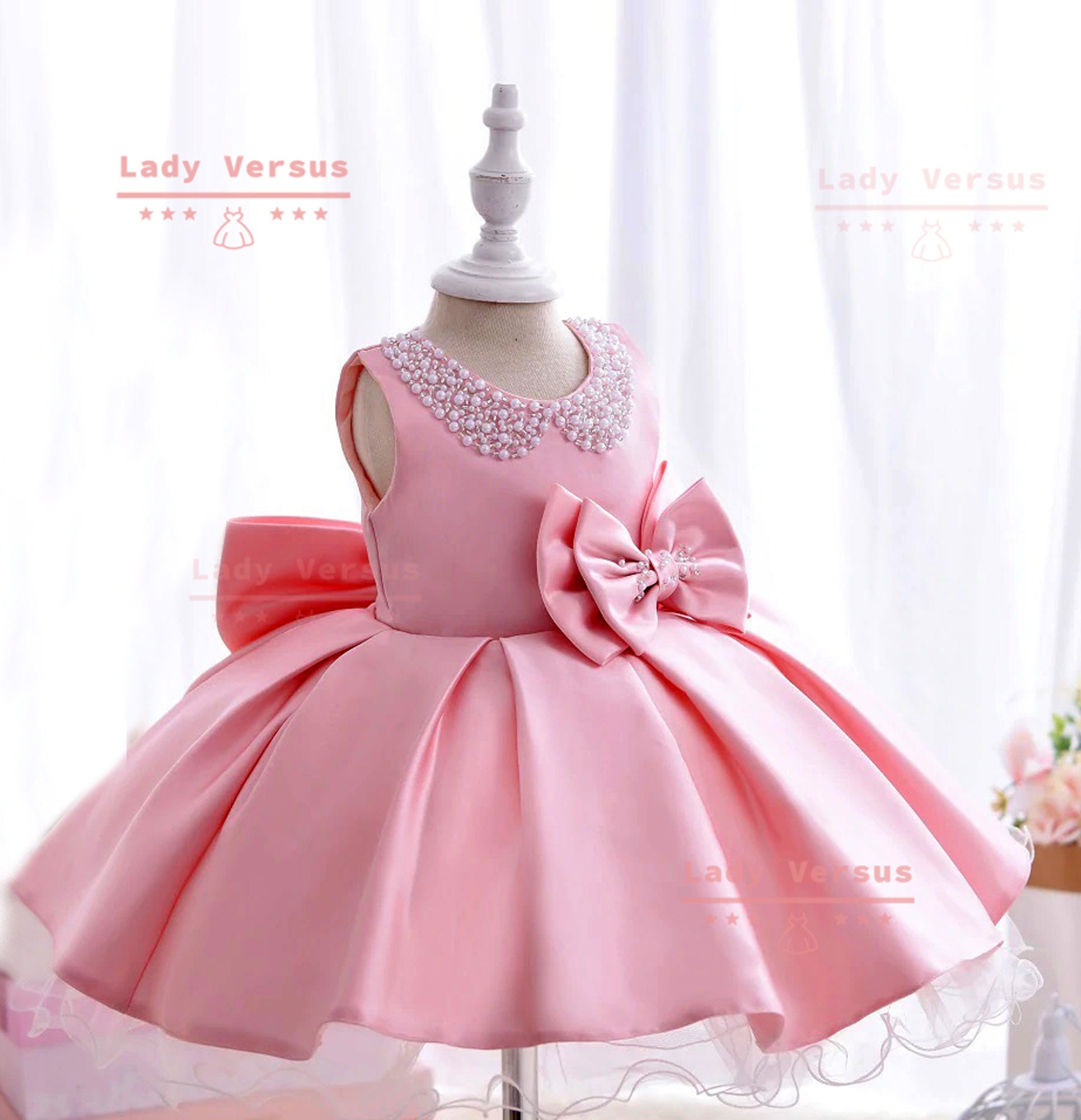 Baby Girl Baptism Dress /baby Girl Christening Gown / Baby Etsy Canada