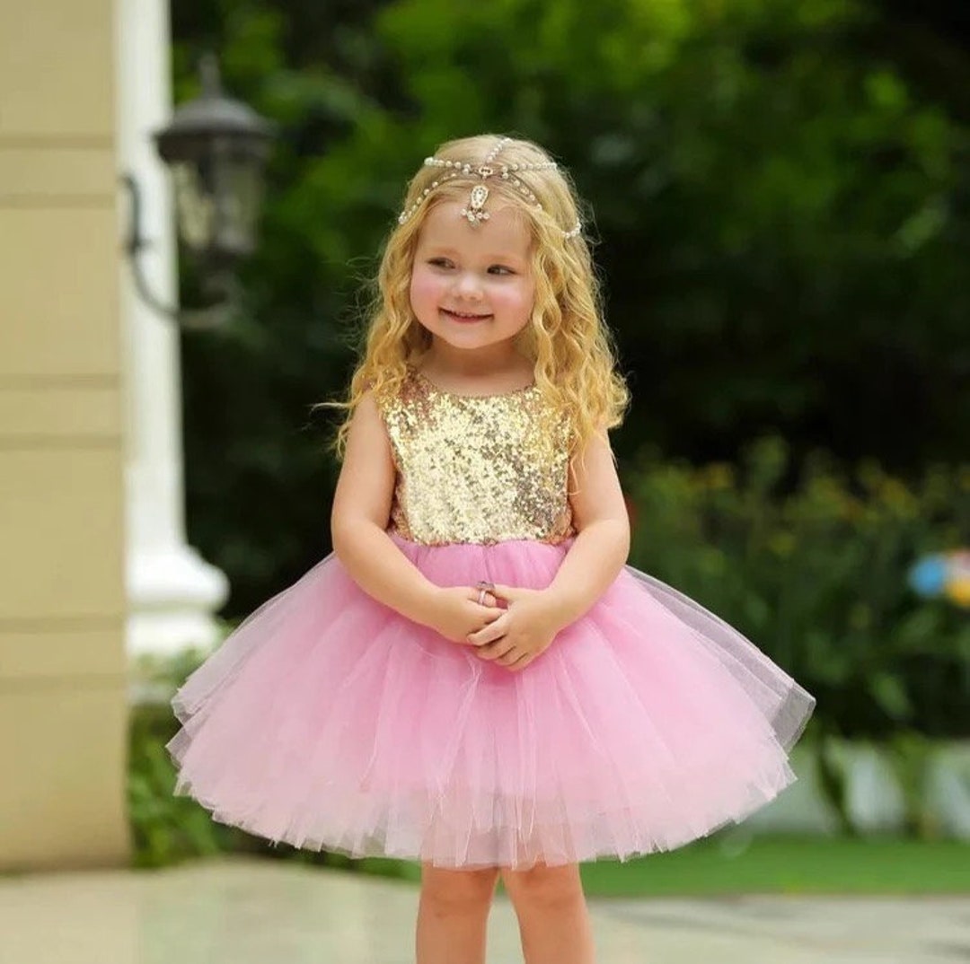 SALE Baby Girls Party Dress Baby Girl 1st Birthday Dress Etsy UK